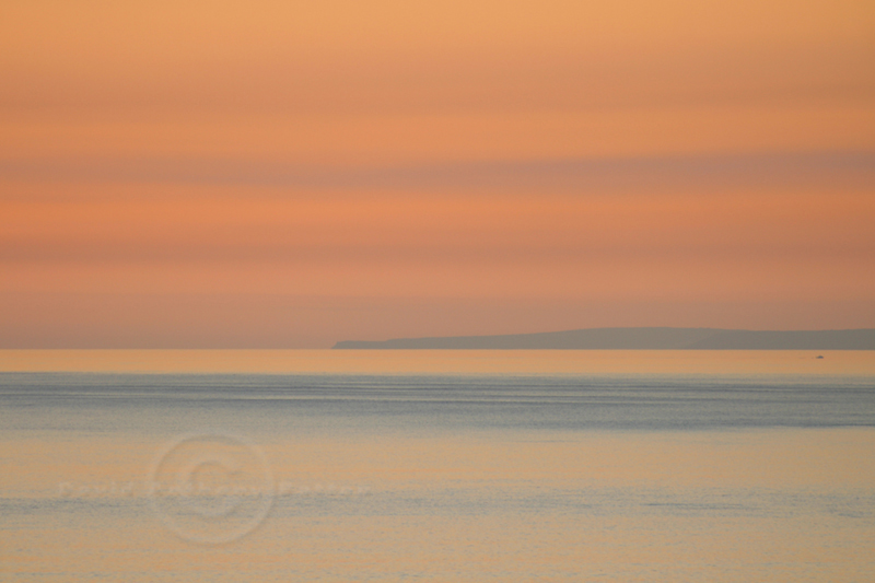 Photo on Canvas of Bristol Channel to Gower from Ogmore by Sea and Porthcawl Wales