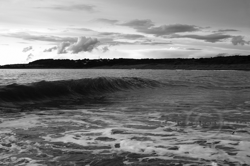 Photo on Canvas Newton Bay Porthcawl from Ogmore by Sea Wales