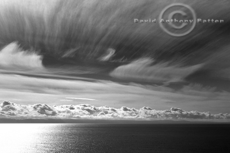 Photo on Canvas Cloud over Bristol Channel from Southerndown Bay Wales