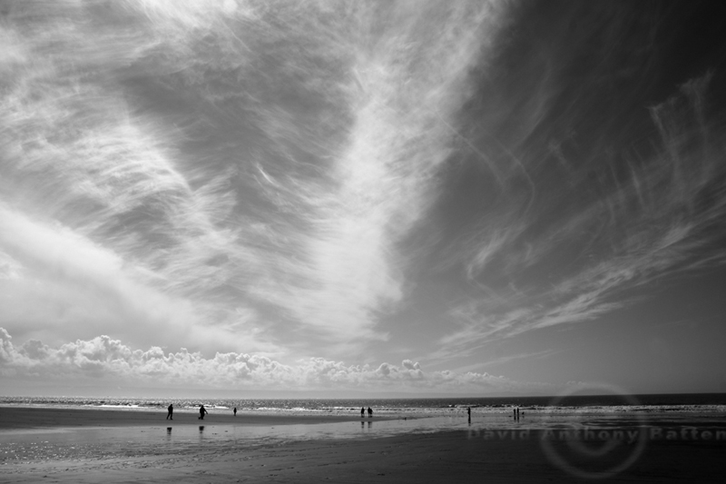 Photo on Canvas of Cloud formation over Southerndown Bay Wales