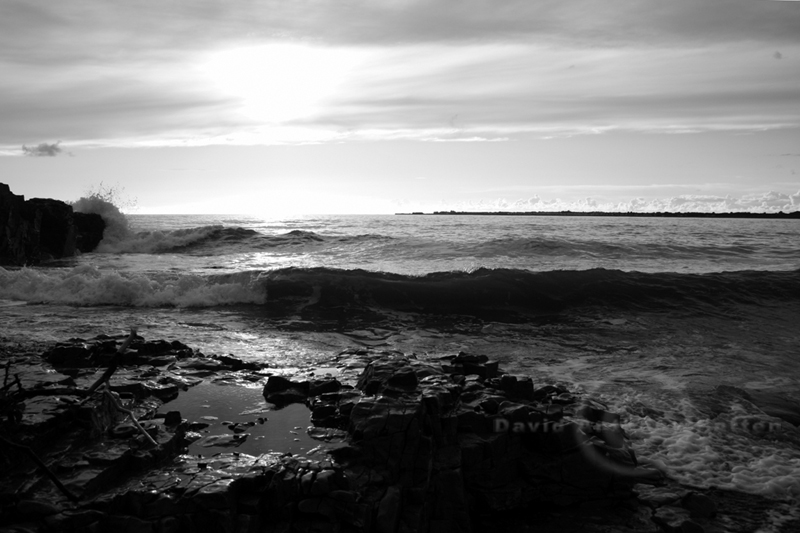 Photo on Canvas Porthcawl from Ogmore by Sea River Mouth Wales