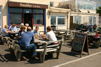 Photo of Franklins Cafe Bar, Places to eat or go to, Franklins Cafe Bar at Ogmore by Sea Glamorgan Wales UK