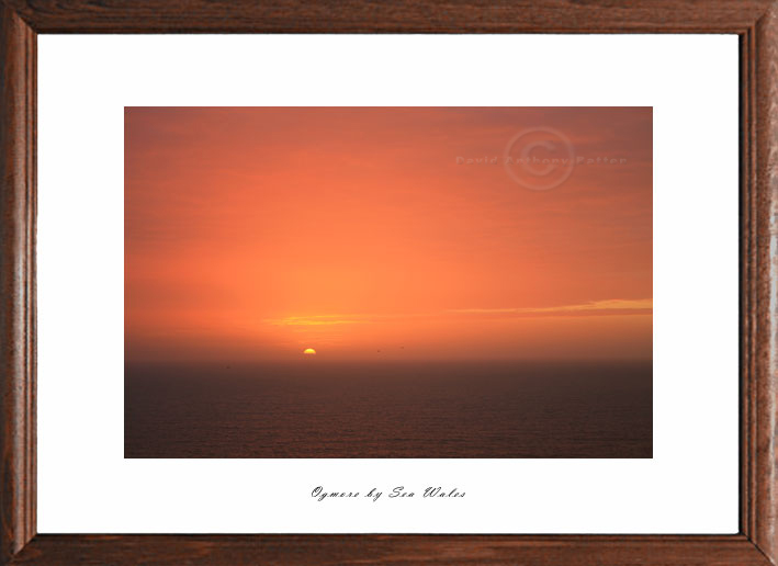 Photo of Sunsets at Ogmore by Sea Wales by David Anthony Batten