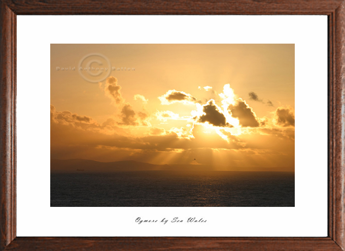 Photo of Sunsets at Ogmore by Sea Wales by David Anthony Batten