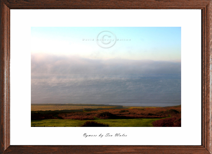 Photo of Sea mist at Hardies Bay Ogmore by Sea Wales UK by David Anthony batten