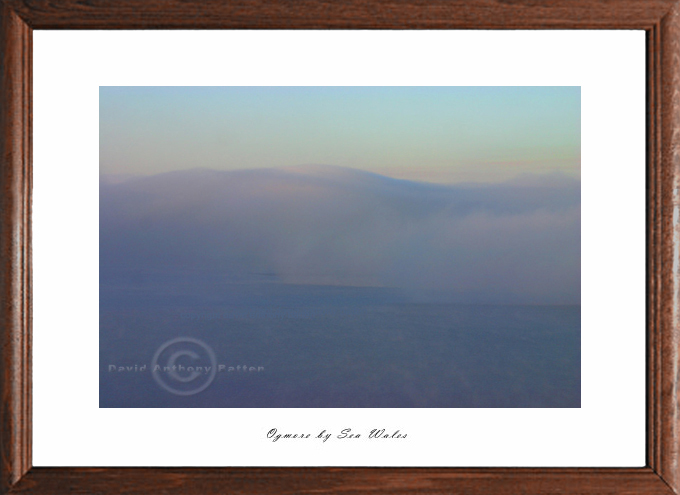 Photo of Sea mist on Tusker Rock Ogmore by Sea Wales UK by David Anthony batten