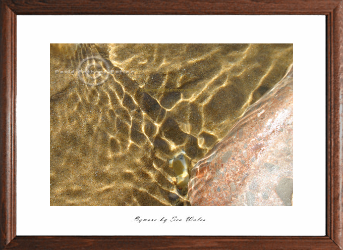 photo of sunripples at hardies bay ogmore wales taken by david anthony batten