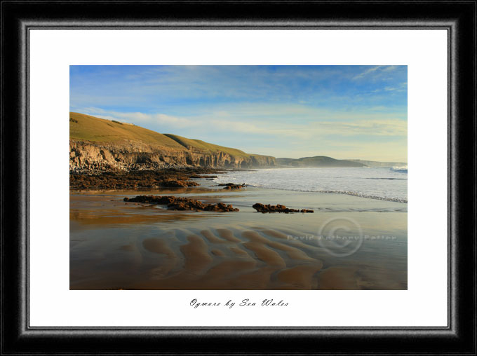 Photograph of Ogmore by Sea UK Wales by David Anthony Batten