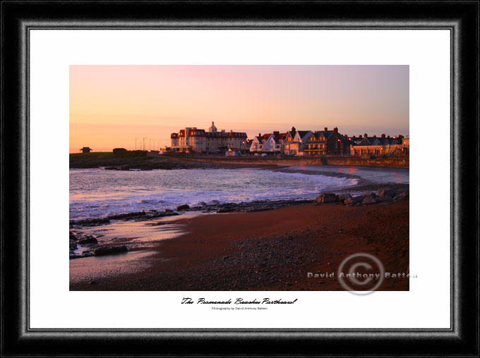 Twilight Photo of Porthcawl Promenade Beaches Wales UK