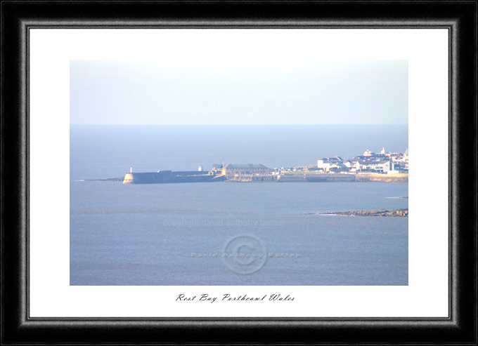 photo of porthcawl from the south taken from ogmore by david batten