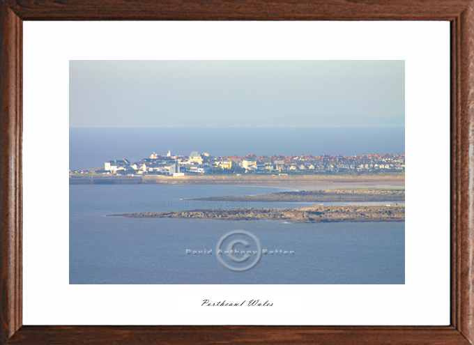 photo of porthcawl from the south taken from ogmore by david batten