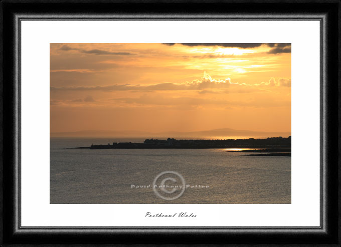 Sunset Photos  of porthcawl Wales