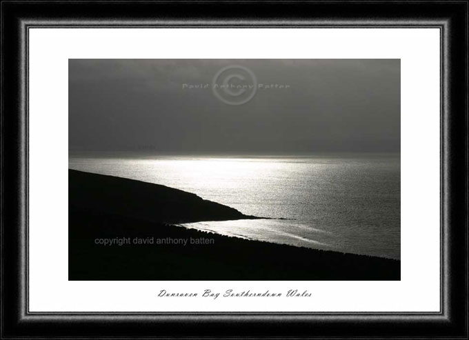 Southerndown Bay under moonlight