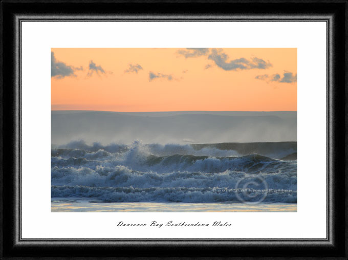 Photo of surf at Dunraven Bay Southerndown Wales UK