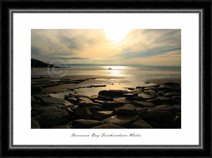 Photo of Southerndown Bay and Dunraven Bay at Mid winter sun height