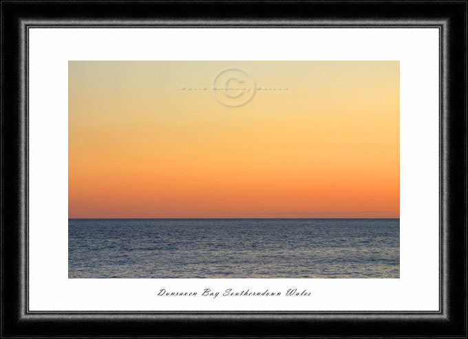 dunraven bay sunset photo in wales