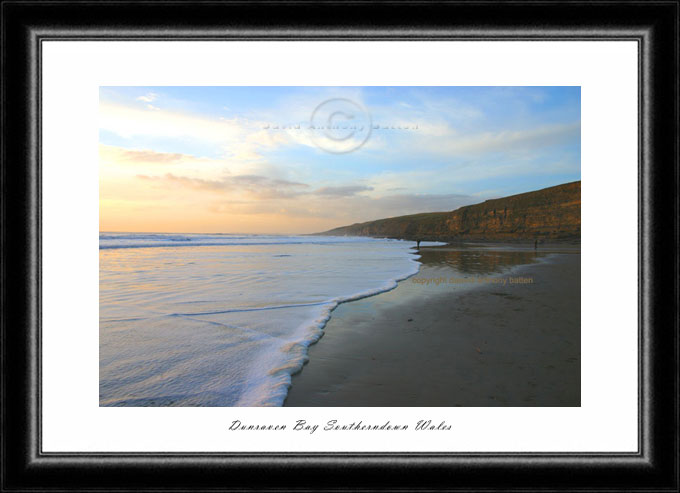 photo by david anthony batten of foam edge sunset at southerndown bay in wales