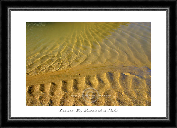 photo of sand at dunraven bay wales by david anthony batten