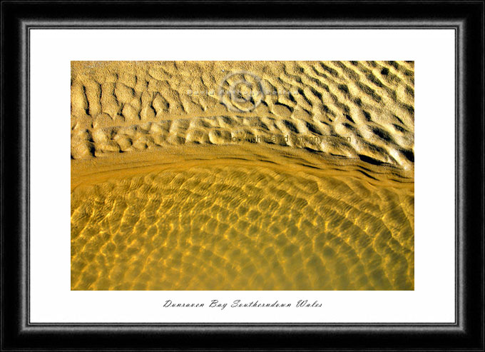 photo of rock pool at southerndown bay wales by david anthony batten