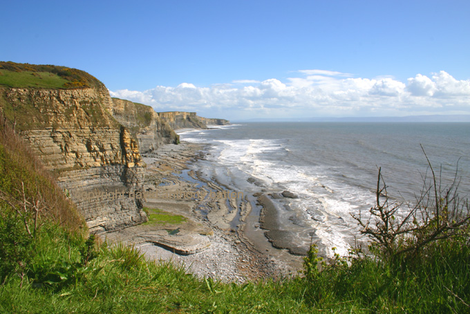 Photos and Photographs of  Temple Bay Near Southerndown, Dunraven Bay Wales. Photo by David Batten