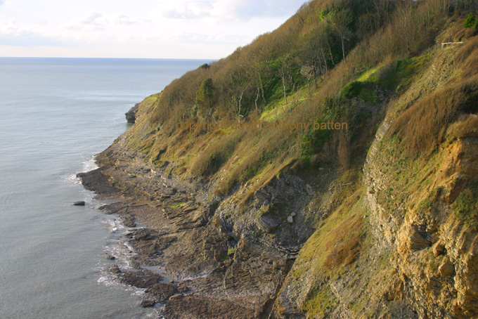 Photos and Photographs of  Temple Bay Near Southerndown, Dunraven Bay Wales. Photo by David Batten